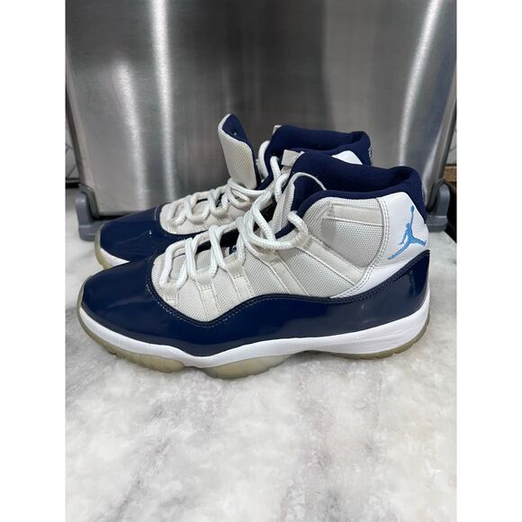Nike Air Jordan 11 Retro Win Like 82 White Navy UNC Men’s Size 10.5 378037-123 main image 12